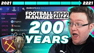 I Simulated 200 Years in Football Manager 2022... | FM22 In The Future