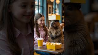 This Capybara is bullying my child again. No matter what I say, it won't stop being naughty