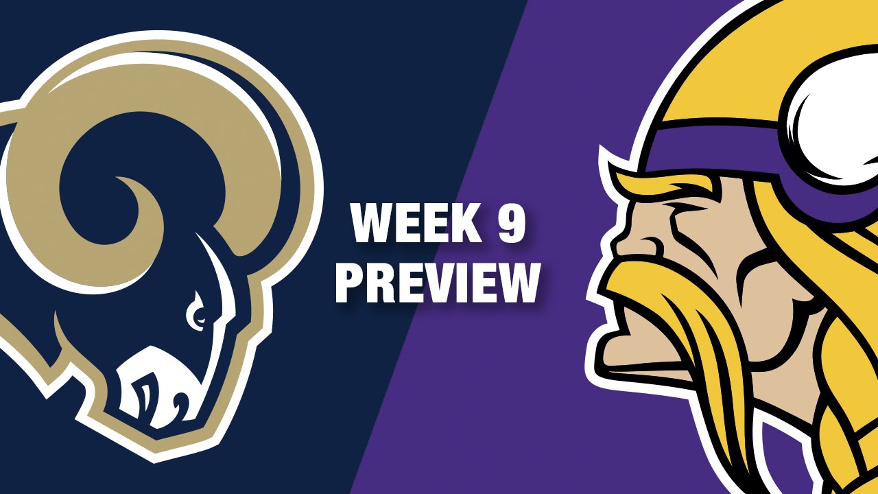 Rams Vs. Vikings Preview (Week 9) | NFL - YouTube