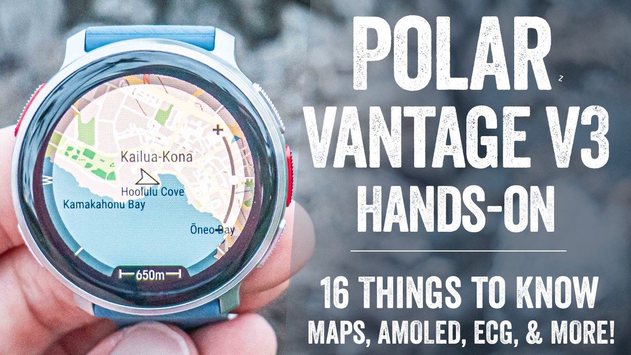 Polar Vantage V3 Hands-On: 16 Things To Know! - YouTube