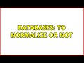 Databases: To normalize or not (2 Solutions!!)