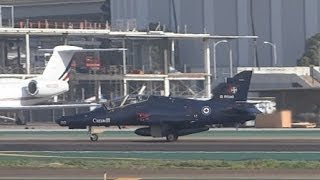 Royal Canadian Air Force BAe CT-155 Hawk Takeoff San Diego