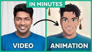 How To Convert Any  To ANIME 😎| Animation AI