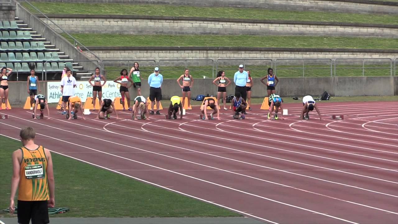 100m Final - 15 Years Boys - 2015 NSW All Schools - YouTube