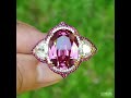 10ct oval cut ruby engagement ring