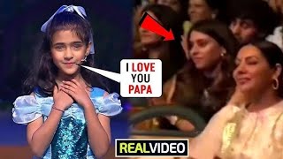 Rohit Sharma ki Beti Samaira the Annual day stage  performance! Samaira Sharma Annual day performanc