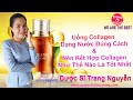 Uống collagen dạng nước đúng cách để giúp collagen hấp thu hiệu quả