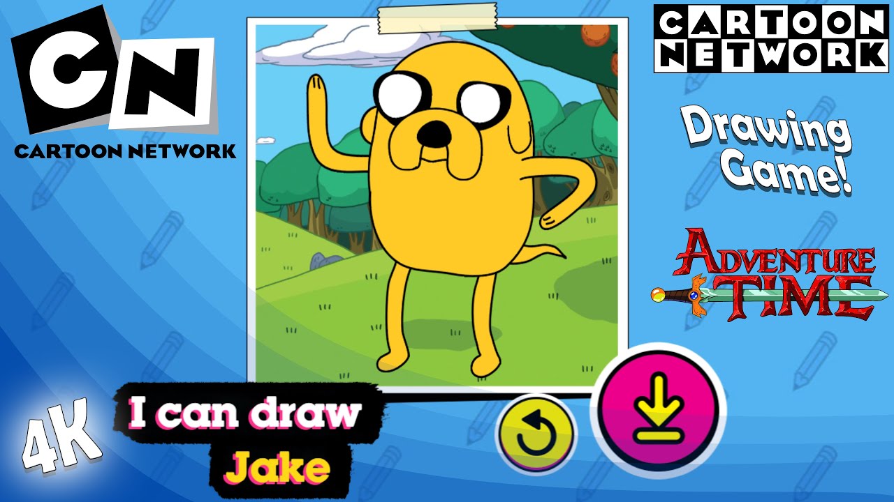 How To Draw Cartoon Network Jake
