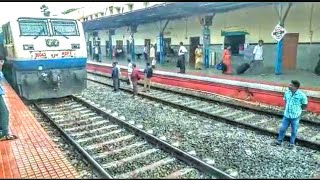 ARSIKERE PASSENGER LED BY 20043 WDP-4 KJM || TUMKUR RAILWAY STATION