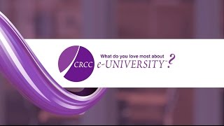 CRCC e-UNIVERSITY What Do You Love Most?