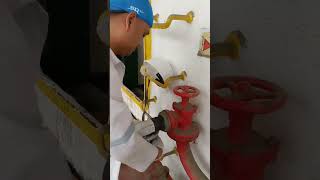 3rd officer ( HOW TO BIND A FIRE HOSE)