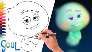 Como Desenhar A 22 Do FILME SOUL | DESENHO DISNEY SUPER FÁCIL