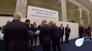 Targi Mleko-Expo 2022 - Nagrody dla Największych Exporterów