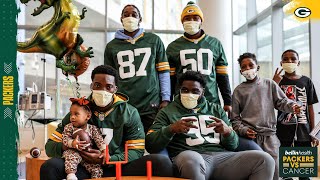 Packers visit patients at Children’s Wisconsin Milwaukee Hospital