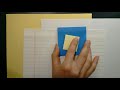 Origami: How to turn a rectangular paper into a square