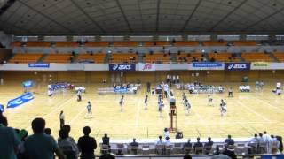 2015.03.26　　さくらバレーを観戦（６）：第20回全国私学バレーの優勝戦