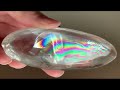 the best and natural rainbow clear quartz crystal amazing healing crystal