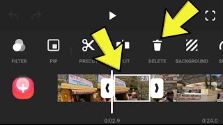 Delete Layer In Inshot App | Inshot App Me Video Ka Part Delete Kaise Kare