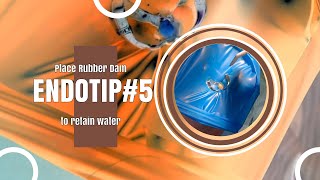 ENDOTIP #5 Rubber Dam tip for retaining water