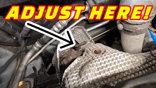 CUSTOMER STATES FAILED EMISSIONS TEST! HOW TO ADJUST A HYUNDAI TURBO WASTE GATE FOR CODE P2563!