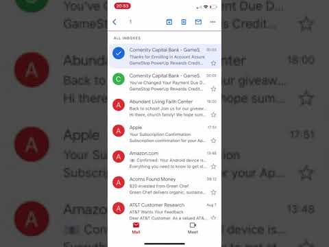 La forma más fácil de MARCAR TODO LEÍDO en la aplicación GMAIL, utilizando la aplicación MAIL