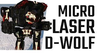 Micro Laser D-Wolf - Brawling Dire Wolf Build - Mechwarrior Online The Daily Dose #876