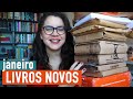 UNBOXING COM OS LIVROS NOVOS DE JANEIRO [2023]