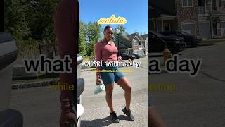 How I lost 60lbs ALTERNATE DAY FASTING 🤪 #wieiad #weightloss #health #shorts