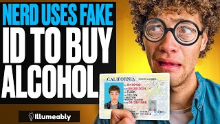 NERD Uses FAKE ID To Buy ALCOHOL, What Happens Is Shocking | Illumeably