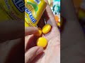 opening video of mango chewy ball candy asmr