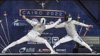 Cairo 2022 Team Men's Foil Fencing World Championships Finals' Highlights