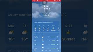 iPhone Weather App 天氣預報App