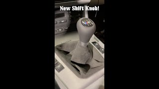 BMW E46 M3 ZHP Shift Knob Install #shorts