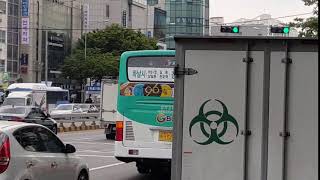 경기고속 112번 광주 1501호 NEW BS106 DIESEL 2014년식 발차영상 PART3