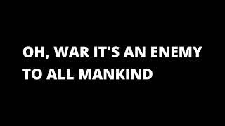 War (What is it good for?) Song + Lyrics (Edwin Starr version)