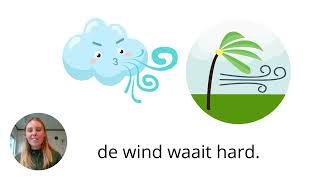 Nederlands leren - Woordenschat: het weer 1