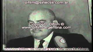 DiFilm - Reportaje al ministro Jose Rafael Caceres Monie (1971))