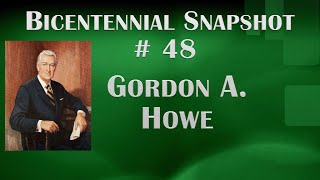 Bicentennial Snapshot No 48 - Gordon A. Howe Greece Town Supervisor 1934-1960