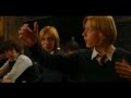 Harry Potter-Fred invited Angelina to the prom