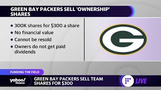 Green Bay Packers issue rare 'ownership' shares to public for $300