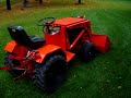 1994 ingersoll 6018 loader tractor with 18hp onan p218 engine