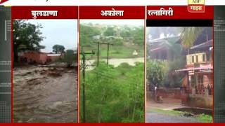 Konkan , Vidarbbh Rain: River Flood in Buldhana