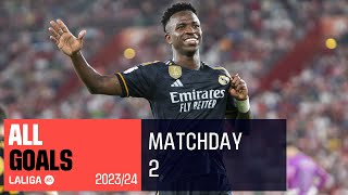 All Goals Matchday 2 LALIGA EA Sports 2023/2024