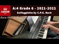 ABRSM Grade 6 - Piano Exam Piece A:4 (2021-2022) - 