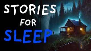 True Scary Stories Told to the Sound of Rain | Relax and Fall Asleep Quickly Vol. 145 l Black Screen