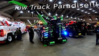 Inside the American Towman Exposition 2024: Tow Semi Trucks, Tech, & Towing Action in Baltimore, MD!