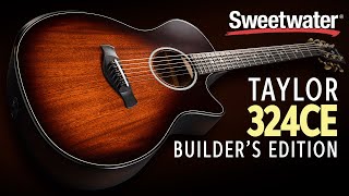 Taylor 324ce Builder's Edition Acoustic-electric Guitar Demo