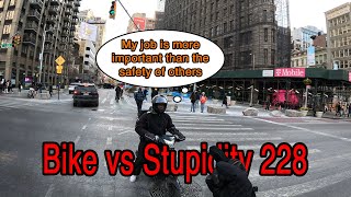 Bike vs Stupidity 228