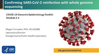 Module 2.5 - Confirming SARS-CoV-2 reinfection with whole genome sequencing