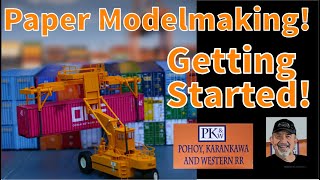Paper modelmaking - Getting Started